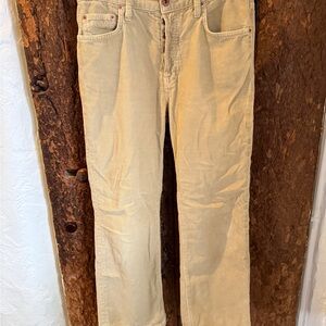 Hey Gang Size 26 Beige corduroys
